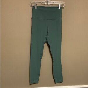 Lululemon Women’s Align High-Rise Pants Size 6 Tidewater Teal 25” Inseam Gym